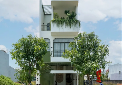 Thi công nhà phố 2 tầng - Một ngôi nhà dung hòa hai nền văn hóa