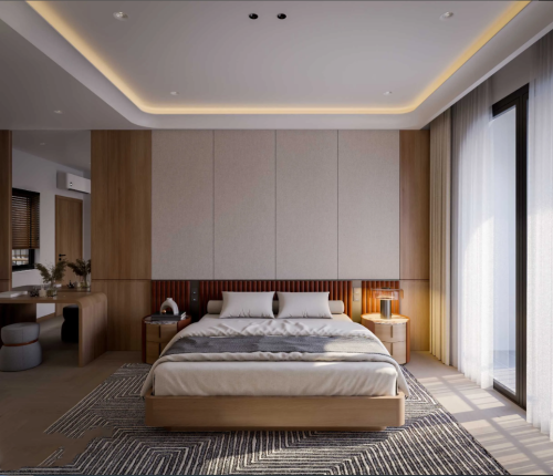 Nhà phố 3 tầng đẹp 5x18m hiện đại