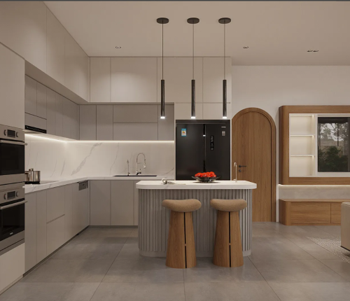 Farm Villa 1 tầng xanh thoáng, hiện đại, tối giản