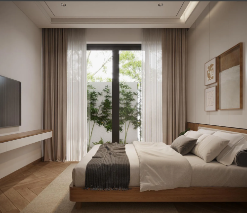 Farm Villa 1 tầng xanh thoáng, hiện đại, tối giản