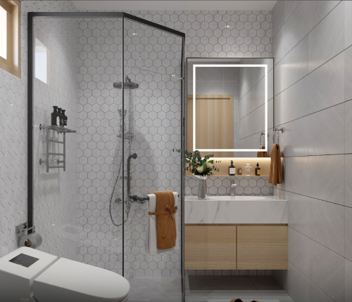 Mẫu nhà 1 tầng xinh xắn với nội thất gỗ chủ đạo mang đến sự mộc mạc và nhẹ nhàng. 