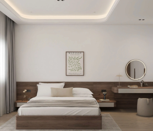 Nhà phố 2 tầng phong cách sống hiện đại, hài hòa với thiên nhiên.