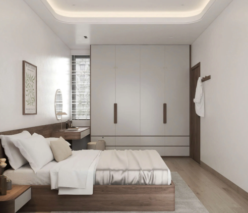 Nhà phố 2 tầng phong cách sống hiện đại, hài hòa với thiên nhiên.
