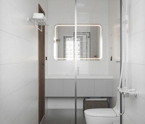 Nhà phố 2 tầng phong cách sống hiện đại, hài hòa với thiên nhiên.