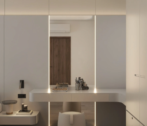 Nhà phố 2 tầng phong cách sống hiện đại, hài hòa với thiên nhiên.