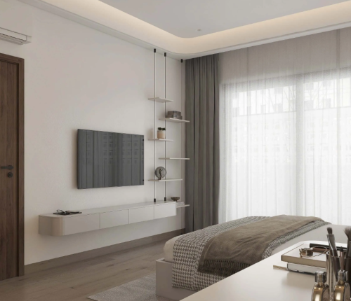Nhà phố 2 tầng phong cách sống hiện đại, hài hòa với thiên nhiên.