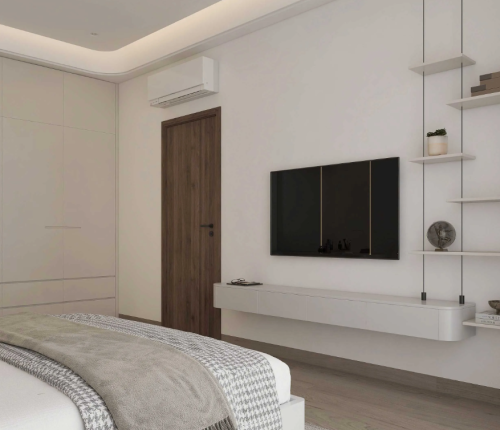 Nhà phố 2 tầng phong cách sống hiện đại, hài hòa với thiên nhiên.