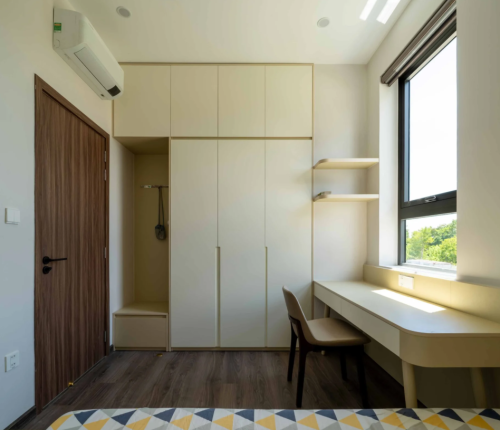 Thi công Nhà phố 2 tầng xanh thoáng