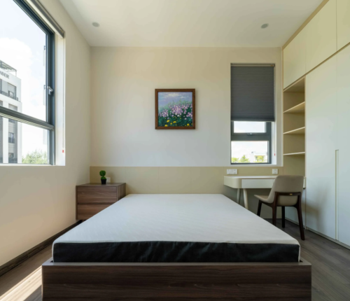 Thi công Nhà phố 2 tầng xanh thoáng