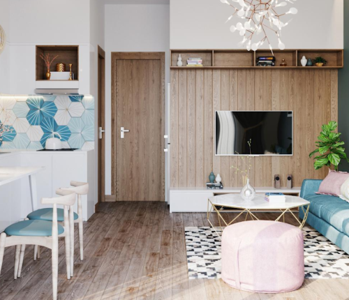 thi công Nội thất chung cư 40m2