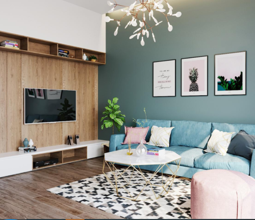thi công Nội thất chung cư 40m2