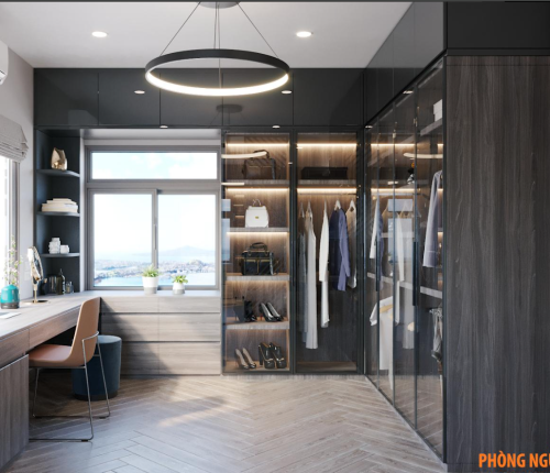 Thi công nội thất Căn hộ chung cư 2 tầng sang trọng